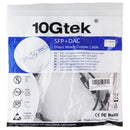 10Gtek (3.3ft / 1m) SPF+ DAC 10-Gigabit Ethternet (10GbE) Twinax Cable