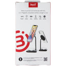 3SIXT 2-in-1 Magnetic Wireless Charger Stand for MagSafe iPhones - Blk (AU Plug)