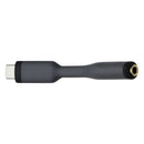 Acoustix Rugged Audio Adapter 3.5mm to USB-C Connector - Gray