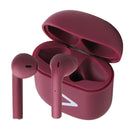 Acoustix AudioBuds+ True Wireless Bluetooth Earbuds with Charge Case - Burgundy