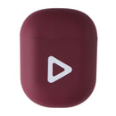 Acoustix AudioBuds+ True Wireless Bluetooth Earbuds with Charge Case - Burgundy