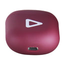 Acoustix AudioBuds+ True Wireless Bluetooth Earbuds with Charge Case - Burgundy