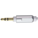 Acoustix (6-Ft) 3.5mm to 8-Pin Lightning Braided Auxiliary Cable - White