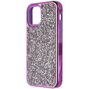 Airium Premium Case for Apple iPhone 12 Mini - Pink with Clear Crystals