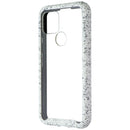 AIRIUM Full-Body Rugged Clear Bumper Case for Google Pixel 5 - Clear/White/Black