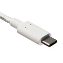 Alcatel (3.3-Ft) USB-C to USB Charge/Sync Braided Cable - White (CDA0000149CF)