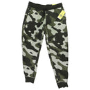 All in Motion Men's Cotton Fleece Joggers - Green Camo (Regular, Small)