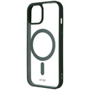 Ampd - Impact Series Case for MagSafe for Apple iPhone 15 - Green/Clear