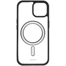 Ampd - Impact Series Case for MagSafe for Apple iPhone 15 - Black/Clear