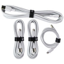 Anker PowerLine II Series USB-A to 8-Pin Lightning Cables - White (4 Pack)