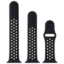 Apple 45mm Nike Sport Band for Apple Watch 46/45/44/42mm - Black Full Set
