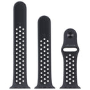 Apple 45mm Nike Sport Band for Apple Watch 46/45/44/42mm - Black Full Set
