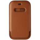 Apple Official Leather Sleeve for MagSafe for iPhone 12 mini - Saddle Brown