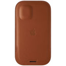 Apple Official Leather Sleeve for MagSafe for iPhone 12 mini - Saddle Brown