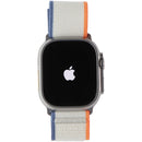 Apple Watch Ultra 2 (GPS + LTE) 49mm Titanium/ Orange Beige Trail Loop M/L