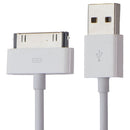 Apple (3.3-Ft) 30-Pin to USB Charge & Sync Cable for Older Gen iPod/iPad/iPhone