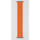Apple 45mm Braided Solo Loop for Apple Watch 49/46/45/44mm Bright Orange Size 4