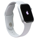 Apple Watch Series SE (44mm) A2354 (GPS + LTE) - Silver AL / White Sport band