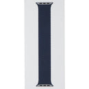 Apple 45mm Braided Solo Loop for Apple Watch 49/46/45/44mm - Abyss Blue/Size 6