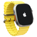Apple Watch Ultra 49mm Titanium A2622 GPS + LTE - Yellow Ocean Band, One Size
