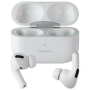 Apple AirPods Pro (1st Gen) A2190 with MagSafe Charging Case - White/Engraving*