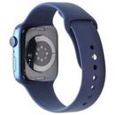 Apple Watch Series 7 (A2474) Smartwatch (45mm) GPS Only - Blue AL / Blue Sp Band