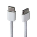 Apple Official 240W USB-C to USB-C Braided Charge Cable (2 meter/6.6-Ft) - White