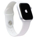 Apple Watch Series 8 (41mm) (A2772) GPS + LTE Silver AL/White Sport Band Set