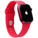 Apple Watch Series 7 (A2473) (GPS Only) 41mm Red AL/Red Sport Band