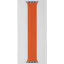 Apple 41mm Braided Solo Loop for Apple Watch 42/41/40mm - Bright Orange / Size 2