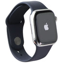 Apple Watch Series 8 (41mm) A2772 GPS + LTE - Silver SS/Midnight Sport Band M/L