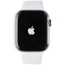 Apple Watch Series 7 (A2477) (GPS+LTE) 45mm - Titanium/White Sport Band
