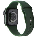 Apple Watch Series 7 (A2473) (GPS Only) 41mm Green AL/Clover Sport Band