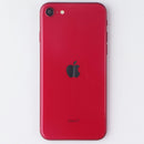 Repair Part - Back Glass + Housing OEM Pull for iPhone SE (2nd Gen) - Red