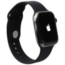 Apple Watch Series 6 (GPS + LTE) A2294 44mm Graphite Stainless Steel/Blk Sp Band
