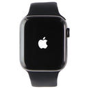 Apple Watch Series 6 (GPS + LTE) A2294 44mm Graphite Stainless Steel/Blk Sp Band