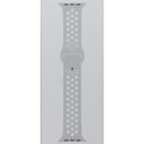 Apple 38mm Nike+ Sport Band for Apple Watch 41/40/38mm - Pure Platinum/White
