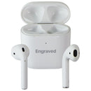 Apple AirPods (1st Gen) Headphones with Wireless Charging Case - White *ENGRAVED
