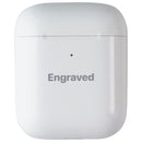 Apple AirPods (1st Gen) Headphones with Wireless Charging Case - White *ENGRAVED