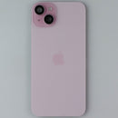 Repair Part - Genuine Back Glass OEM w/ MagSafe Pull from iPhone 15 Plus - Pink