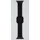 Apple (40mm) Leather Band w/ Modern Buckle for Apple Watch - Black - Small