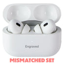 Apple AirPods Pro 2nd Gen Wireless Earbuds w/8-Pin Case *Mismatched/Engraving