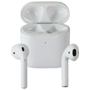Apple AirPods (1st Gen) Headphones with (2nd Gen) Wireless Charging Case - White