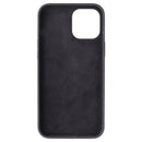 AQA Rigid Silicone Case for Apple iPhone 12 Pro Max - Matte Black
