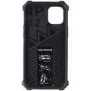 ASMYNA Sturdy Hybrid Series Case with Kickstand for Apple iPhone 12 - Red/Black