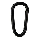 Beats by Dre OEM Carabiner Belt Hook D-ring Keychain - Black/White Logo