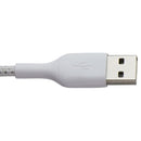 Belkin 6.6FT Boost Charge USB-A to Lightning 8-Pin Braided Cable - White