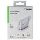 Belkin BoostCharge 68W Dual Port (USB-C) GaN Wall Charger (AU Plug) - White