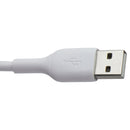 Belkin 6.6FT Boost Charge USB-A to Lightning 8-Pin Cable - White