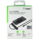 Belkin BoostCharge Magnetic Portable Wireless Charger Pad with Adapter - Black